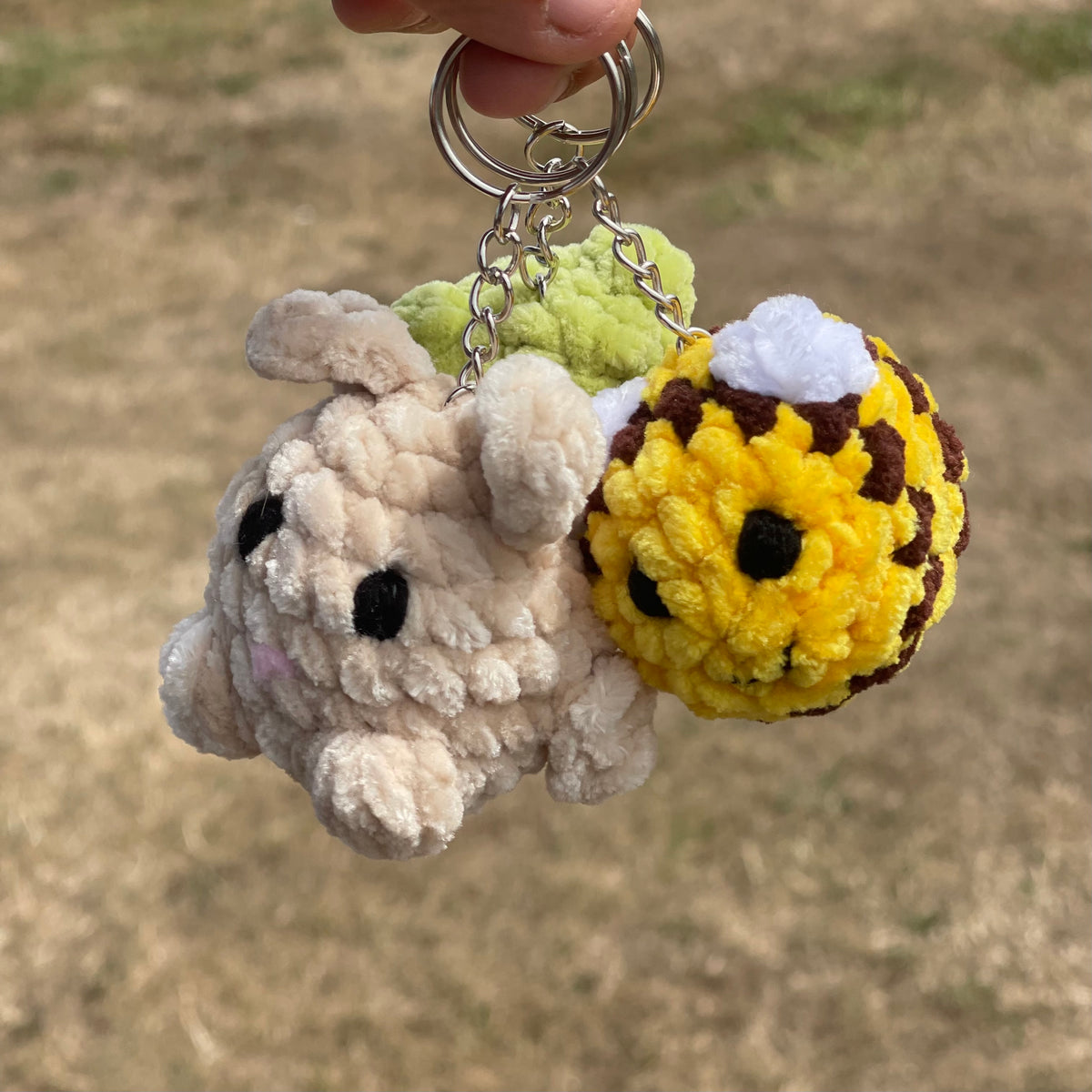 Porte-clés mini animaux ✨