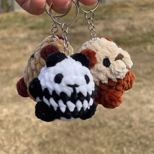 Porte-clés mini animaux ✨