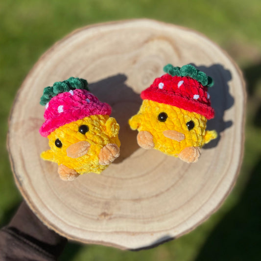 Mini poussin fraise 🐣🍓