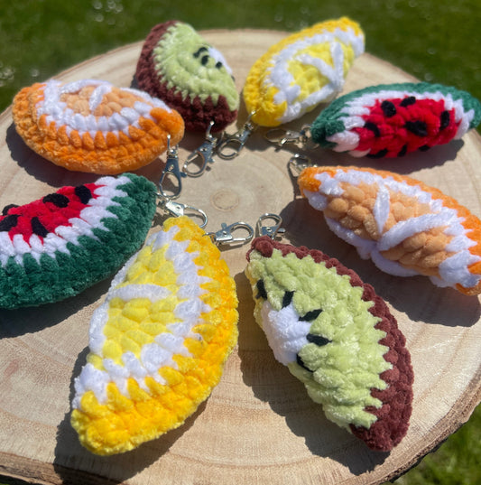 Porte-clés tranche de fruits 🍉