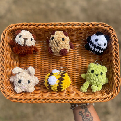 Porte-clés mini animaux ✨