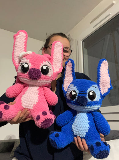 (Pré-commande) Stitch 💙 / Angel 🩷